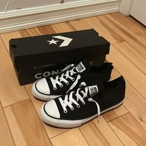 Women’s Black And White Converse